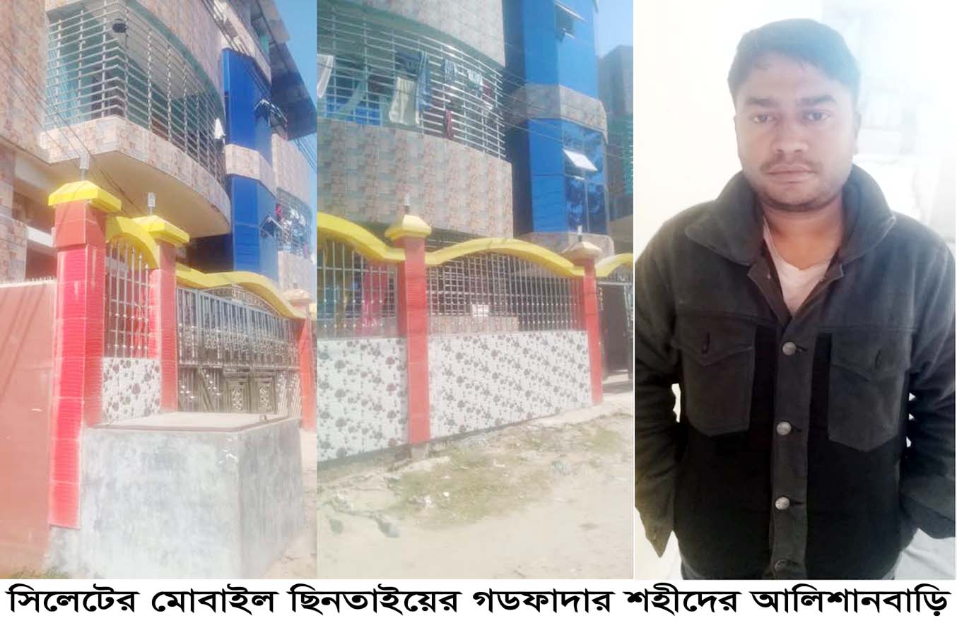 ছিনতাইকারী শহিদের সম্পদ আর বিলাস বহুল বাড়ি : দুদকের হস্তক্ষেপ চায় এলাকাবাসী