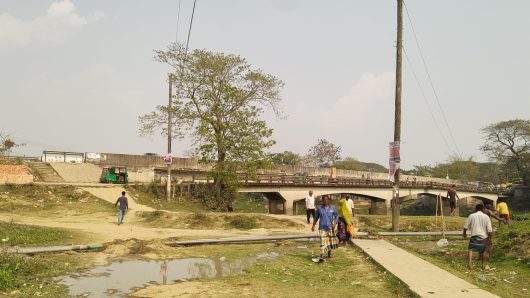 ছাতকে প্রভাবশালীর চত্রেুর বিরুদ্ধে সরকারি খাল ভরাট করার অভিযোগ