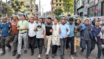 সিলেট জেলা ও মহানগর যুবদলের তাৎক্ষনিক আনন্দ মিছিল ও সমাবেশ